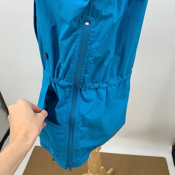 Vintage Helly Hansen Windbreaker Ski Jacket Womens M Medium 1/4 Zip Pullover - Picture 8 of 13